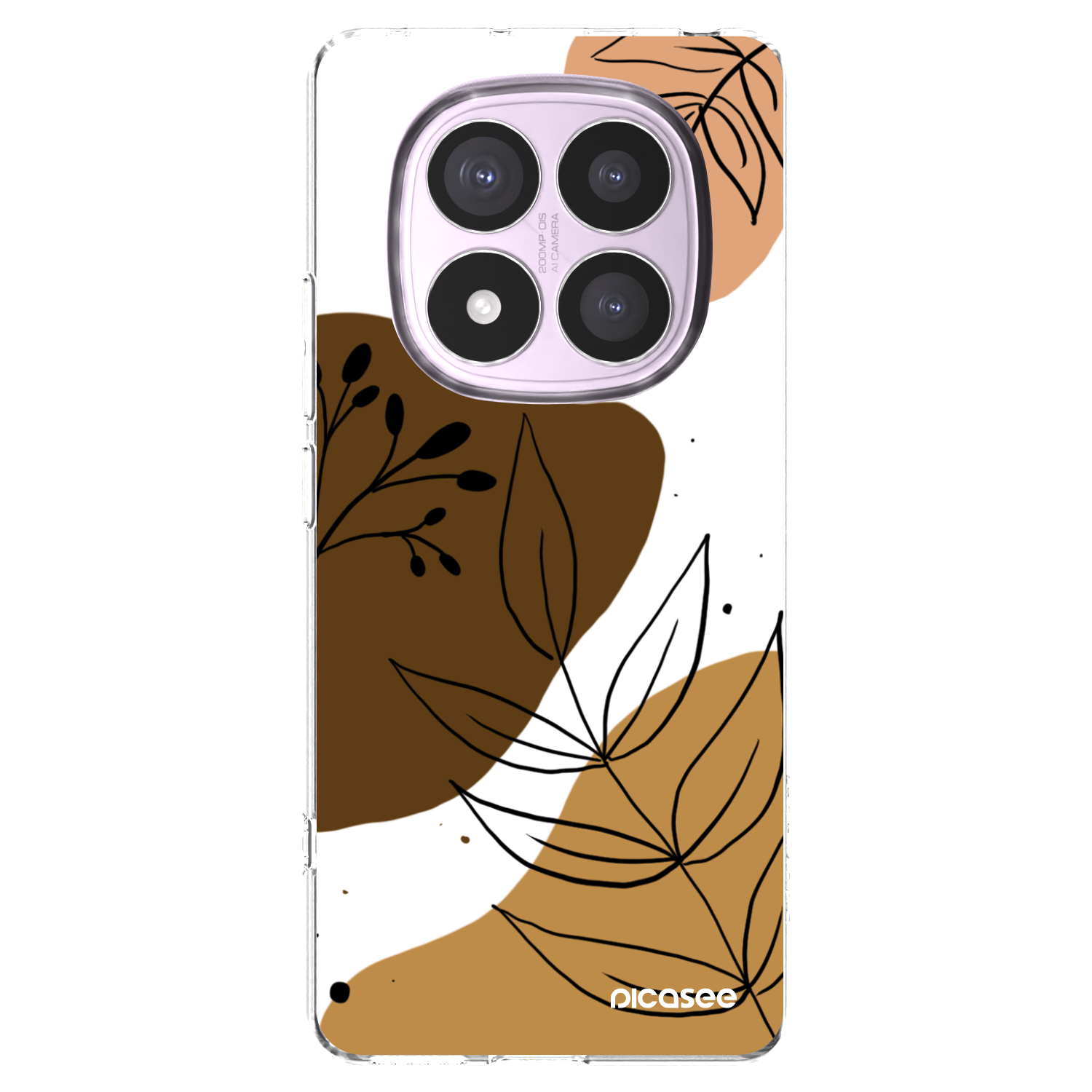 Picasee Xiaomi Redmi Note 14 Pro 5G Hülle - Transparentes Silikon - Boho style