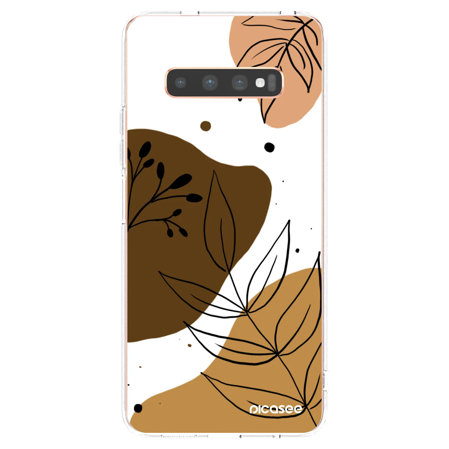 Picasee Samsung Galaxy S10 Plus G975 Hülle - Transparentes Silikon - Boho style