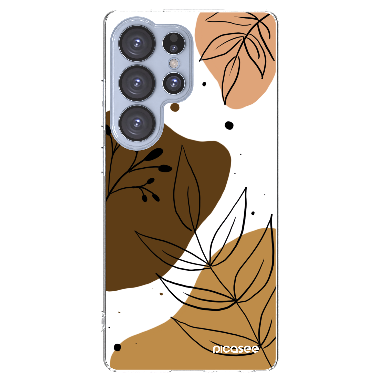 Picasee Samsung Galaxy S25 Ultra 5G Hülle - Transparentes Silikon - Boho style