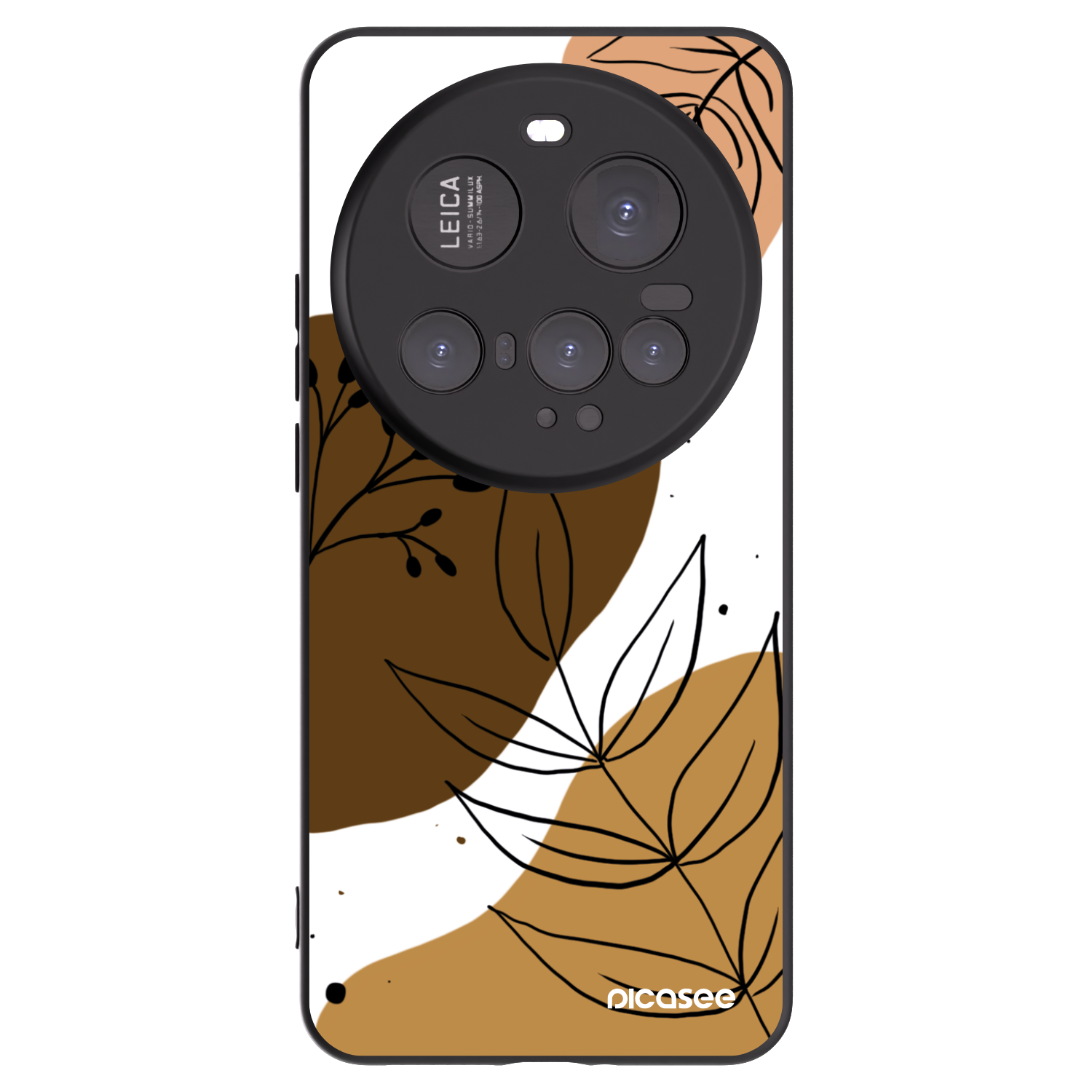 Picasee Xiaomi 15 Ultra Hülle - Schwarzes Silikon - Boho style