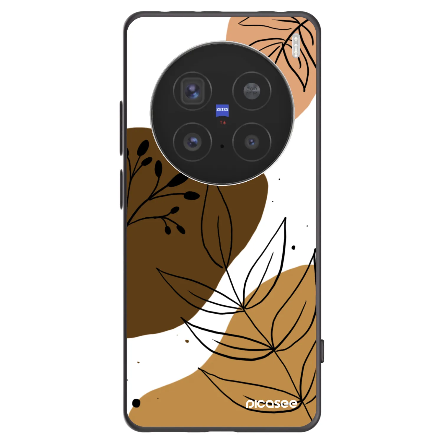 Picasee Vivo X200 Pro Hülle - Schwarzes Silikon - Boho style