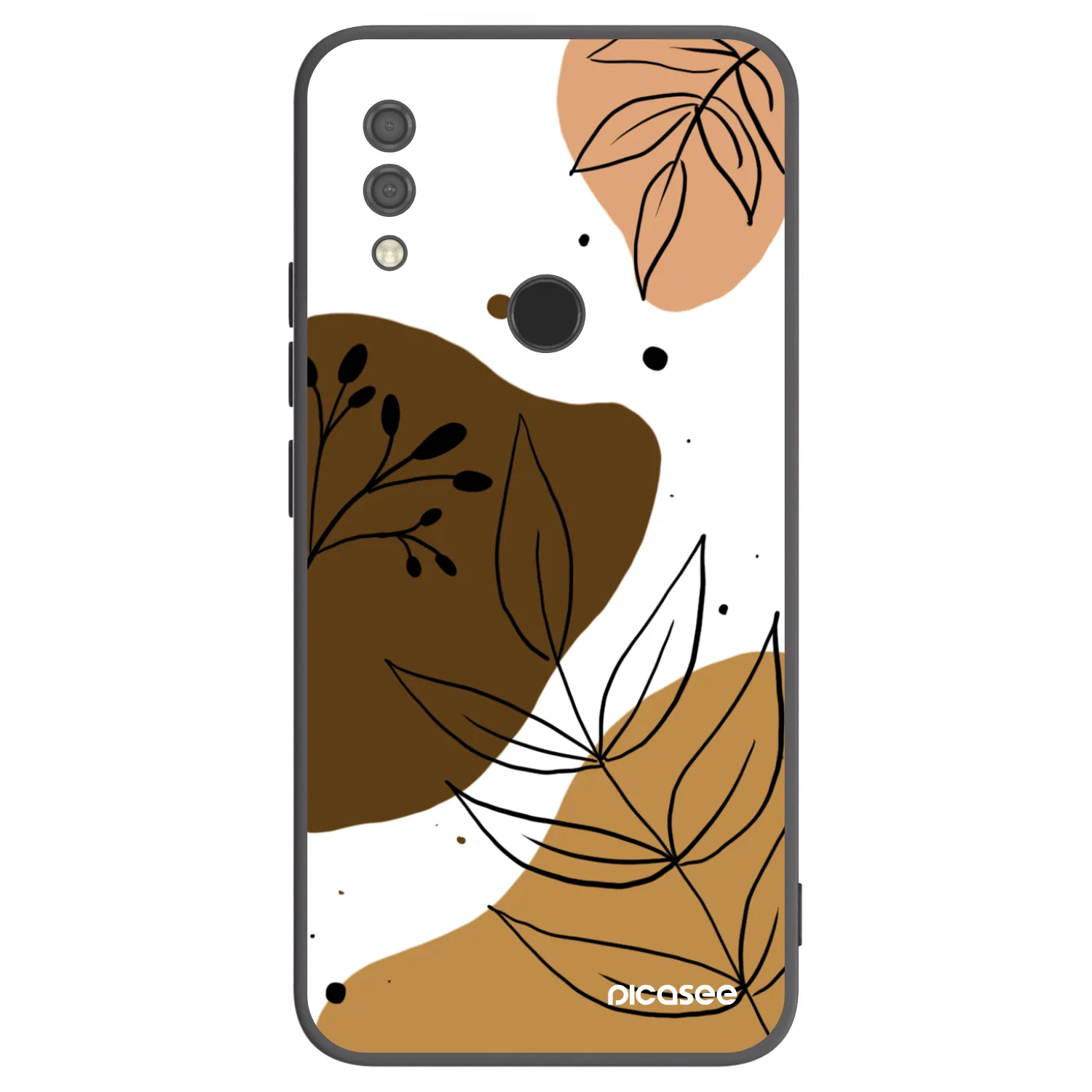 Picasee Xiaomi Redmi 7 Hülle - Schwarzes Silikon - Boho style