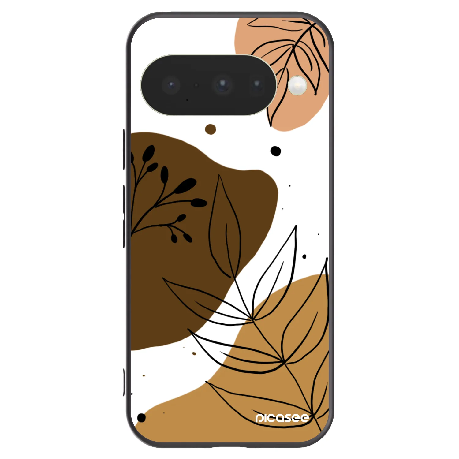 Picasee Google Pixel 10 Hülle - Schwarzes Silikon - Boho style