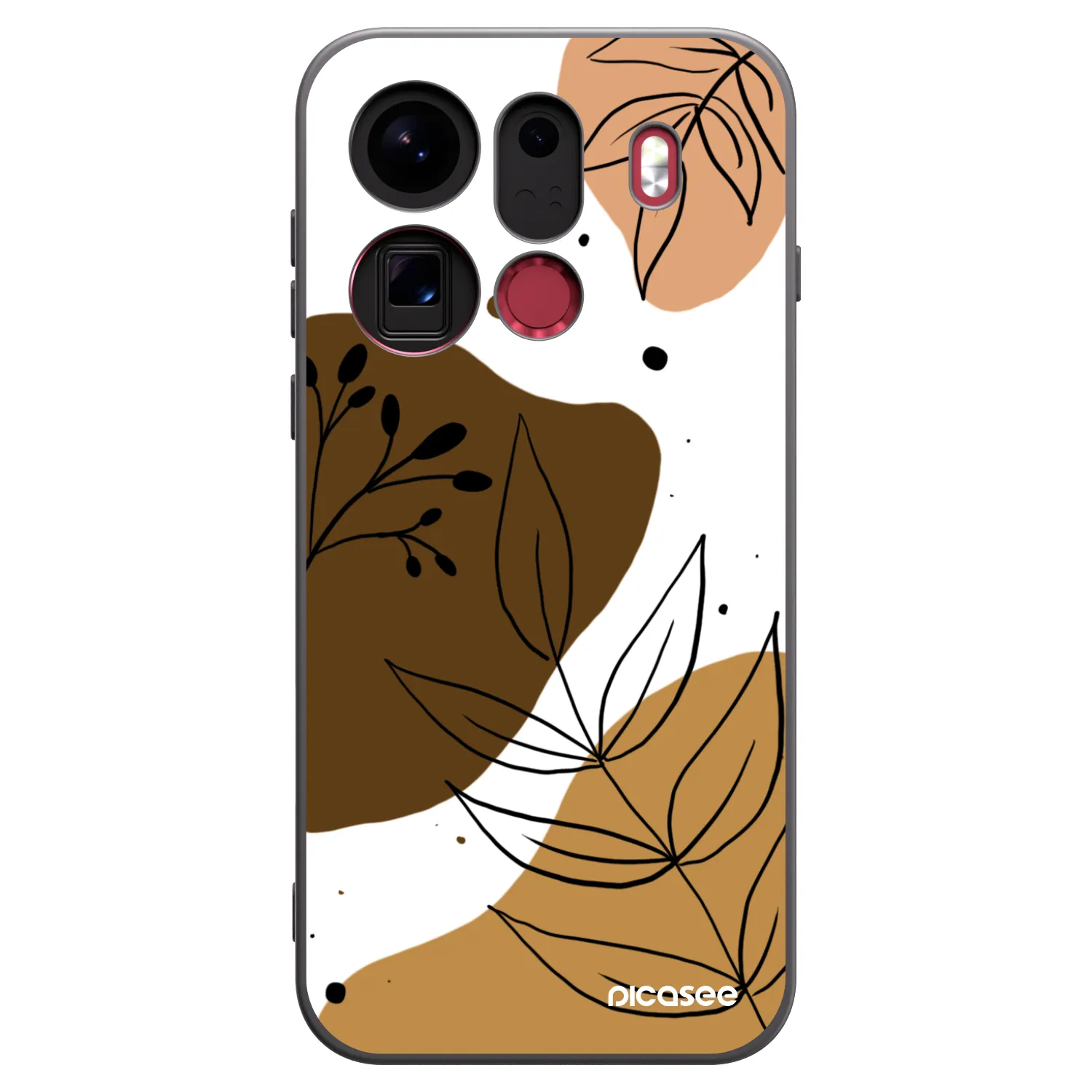 Picasee OPPO Find X9 Pro Hülle - Schwarzes Silikon - Boho style