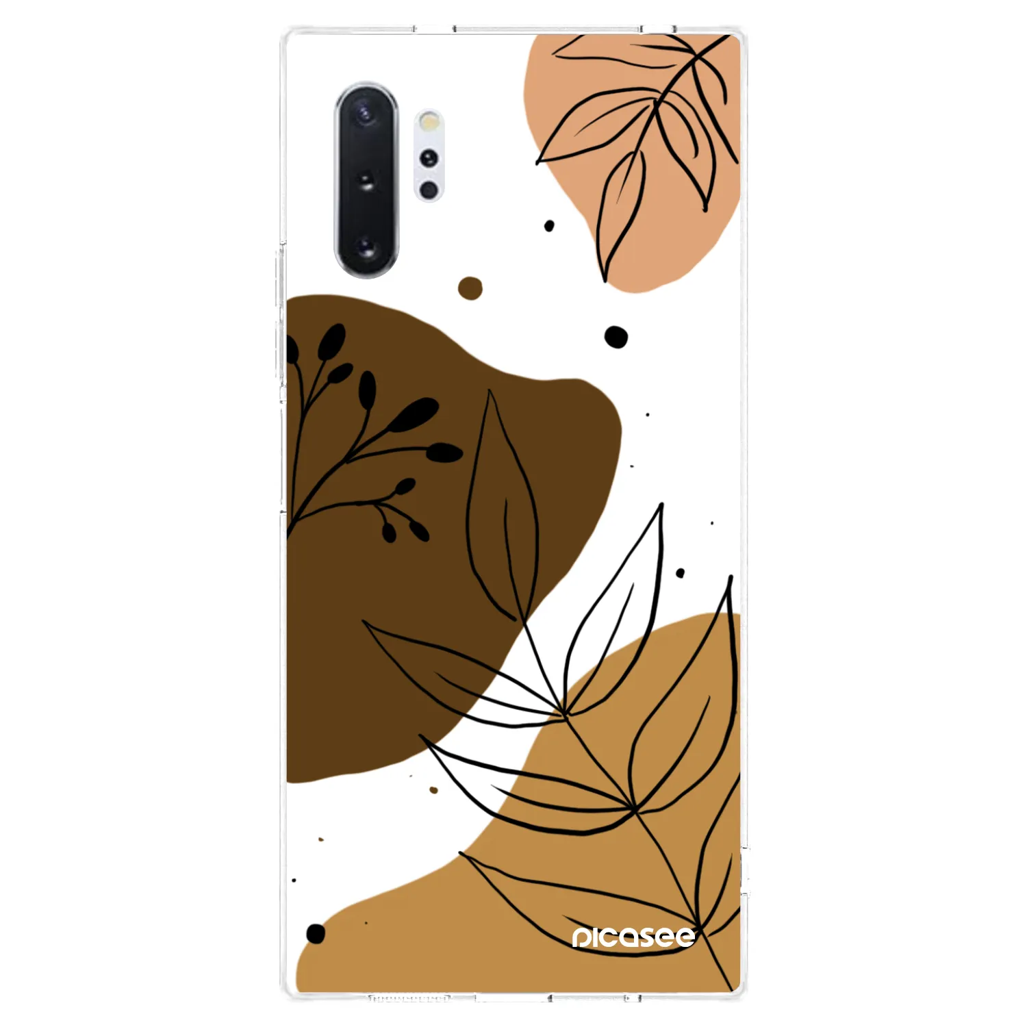 Picasee Samsung Galaxy Note 10+ N975F Hülle - Transparentes Silikon - Boho style