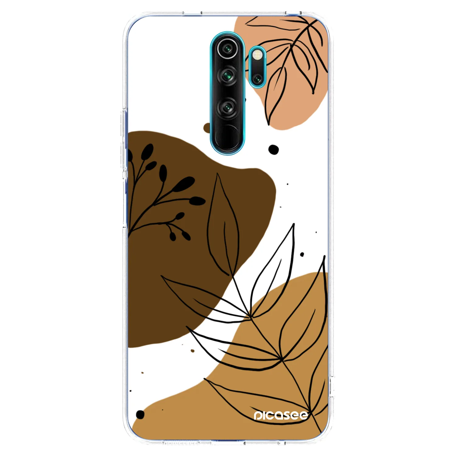 Picasee Xiaomi Redmi Note 8 Pro Hülle - Transparentes Silikon - Boho style