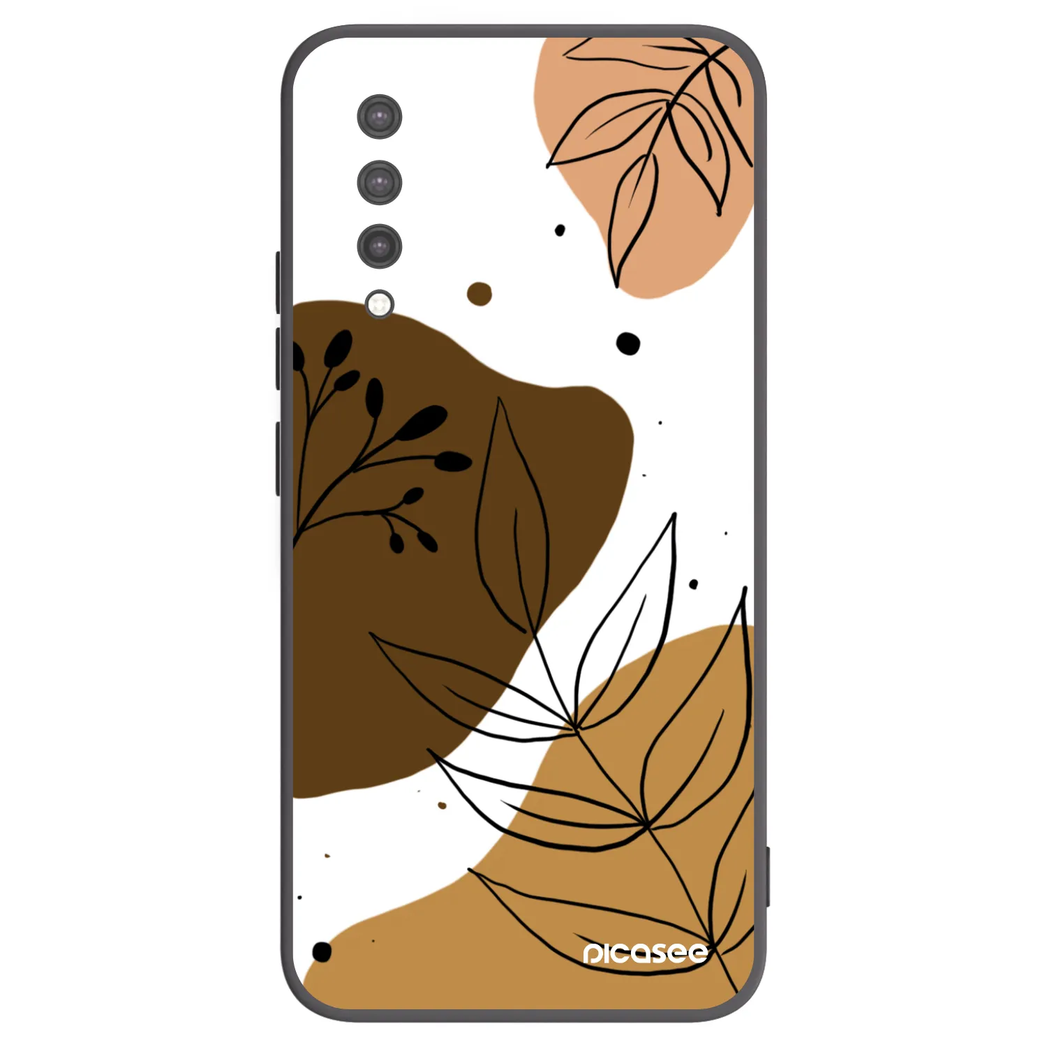 Picasee Xiaomi Mi 9 Lite Hülle - Schwarzes Silikon - Boho style