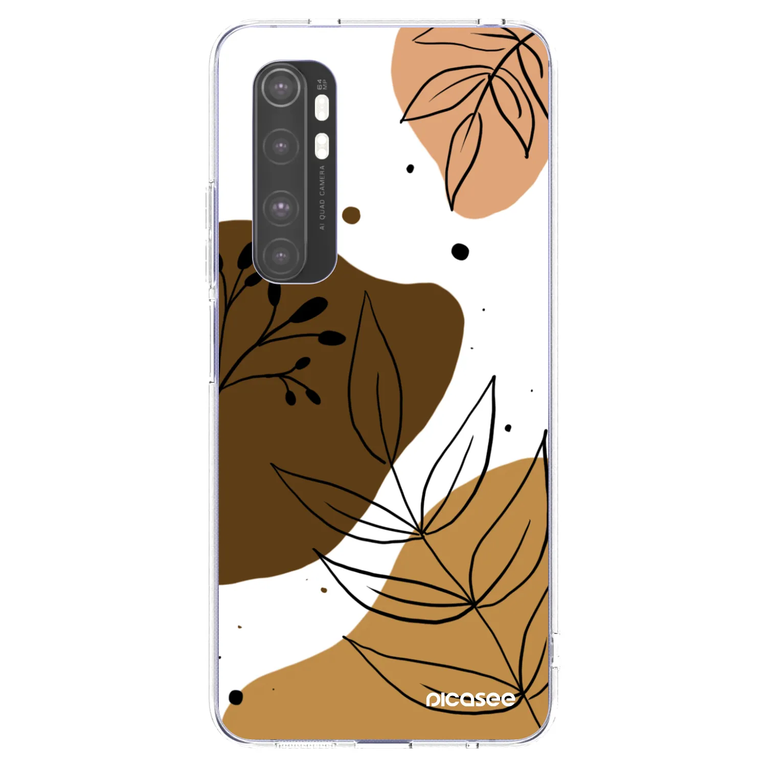 Picasee Xiaomi Mi Note 10 Lite Hülle - Transparentes Silikon - Boho style