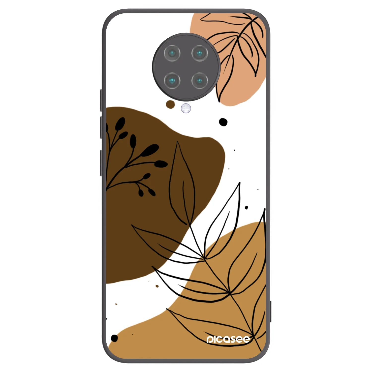 Picasee Xiaomi Poco F2 Pro Hülle - Schwarzes Silikon - Boho style