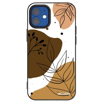 Picasee Apple iPhone 12 mini Hülle - Schwarzes Silikon - Boho style