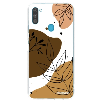 Picasee Samsung Galaxy M11 Hülle - Transparentes Silikon - Boho style