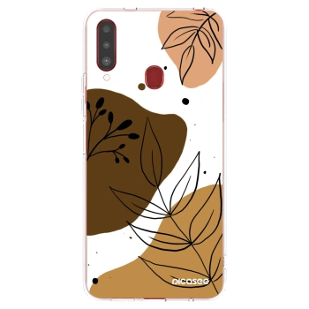 Picasee Samsung Galaxy A20s Hülle - Transparentes Silikon - Boho style