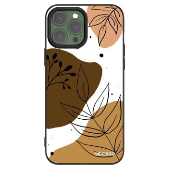 Picasee Apple iPhone 13 Pro Max Hülle - Schwarzes Silikon - Boho style
