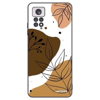 Picasee Xiaomi Redmi Note 11 Hülle - Schwarzes Silikon - Boho style