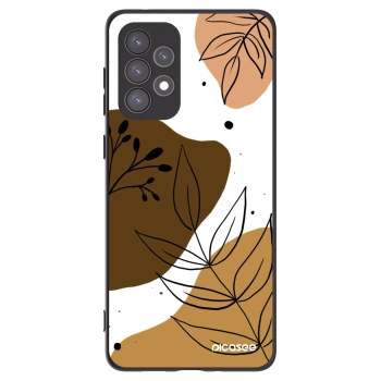 Picasee Samsung Galaxy A73 5G Hülle - Schwarzes Silikon - Boho style