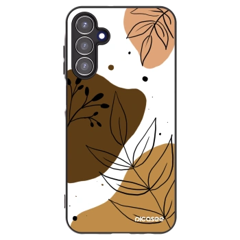 Picasee Samsung Galaxy A15 A156B 5G Hülle - Schwarzes Silikon - Boho style