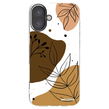Picasee Apple iPhone 16 Plus Hülle - Transparentes Silikon - Boho style