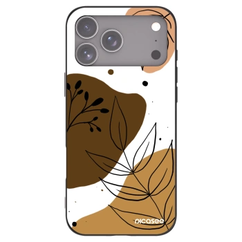 Picasee Apple iPhone 17 Pro Max Hülle - Schwarzes Silikon - Boho style