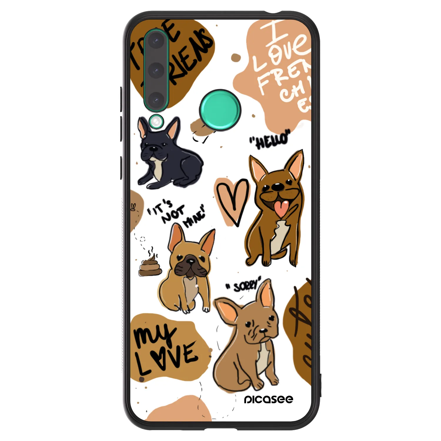 Picasee ULTIMATE CASE für Honor 20 Lite - Frenchies