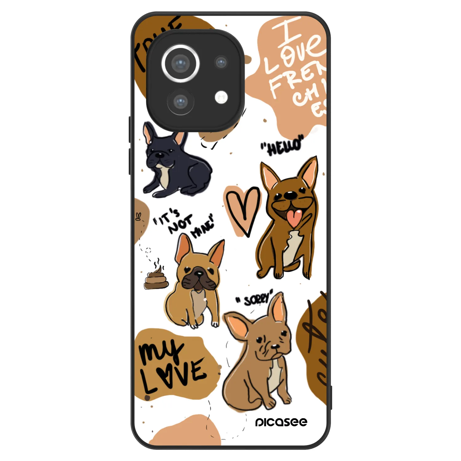 Picasee ULTIMATE CASE für Xiaomi Mi 11 - Frenchies