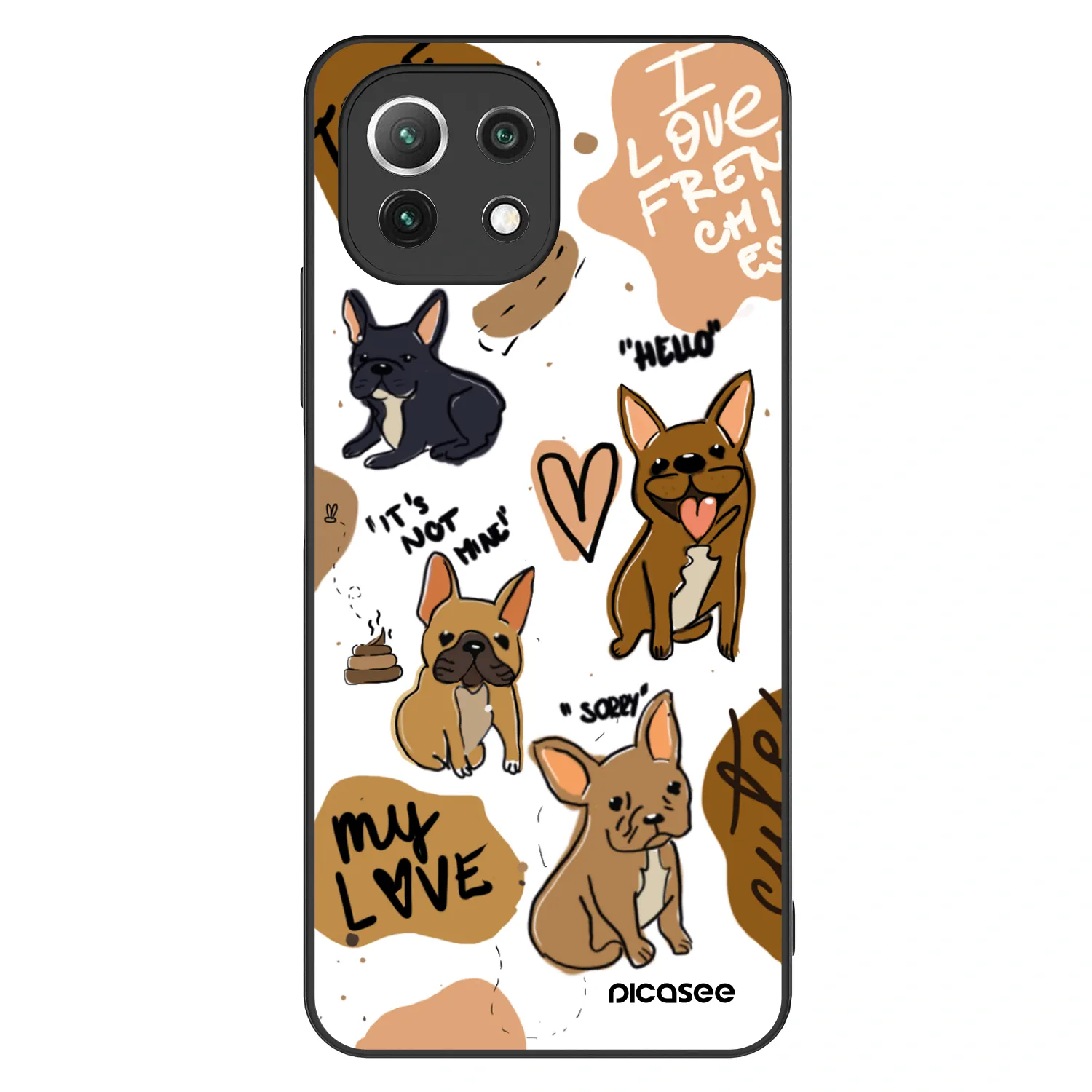 Picasee ULTIMATE CASE für Xiaomi Mi 11 Lite - Frenchies