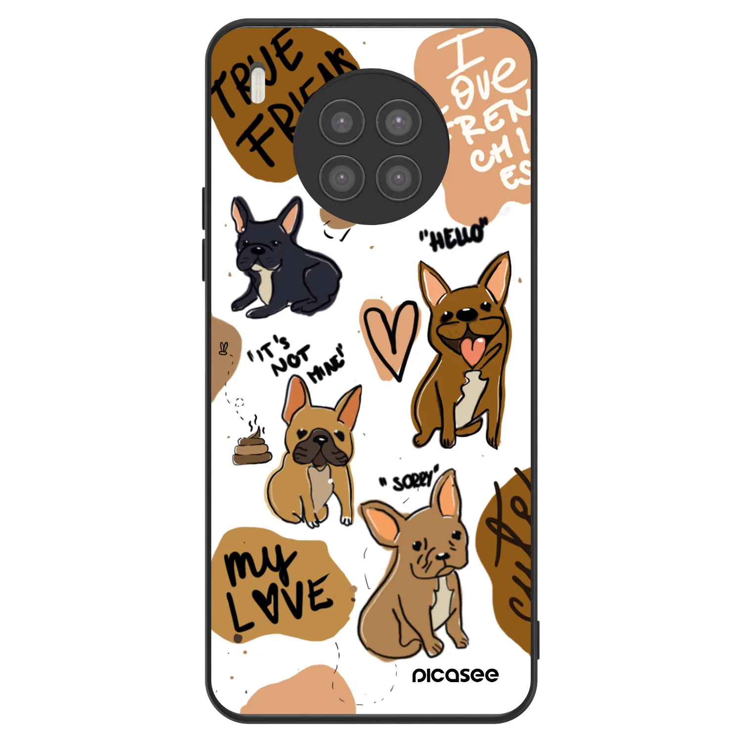 Picasee ULTIMATE CASE für Huawei Nova 8i - Frenchies