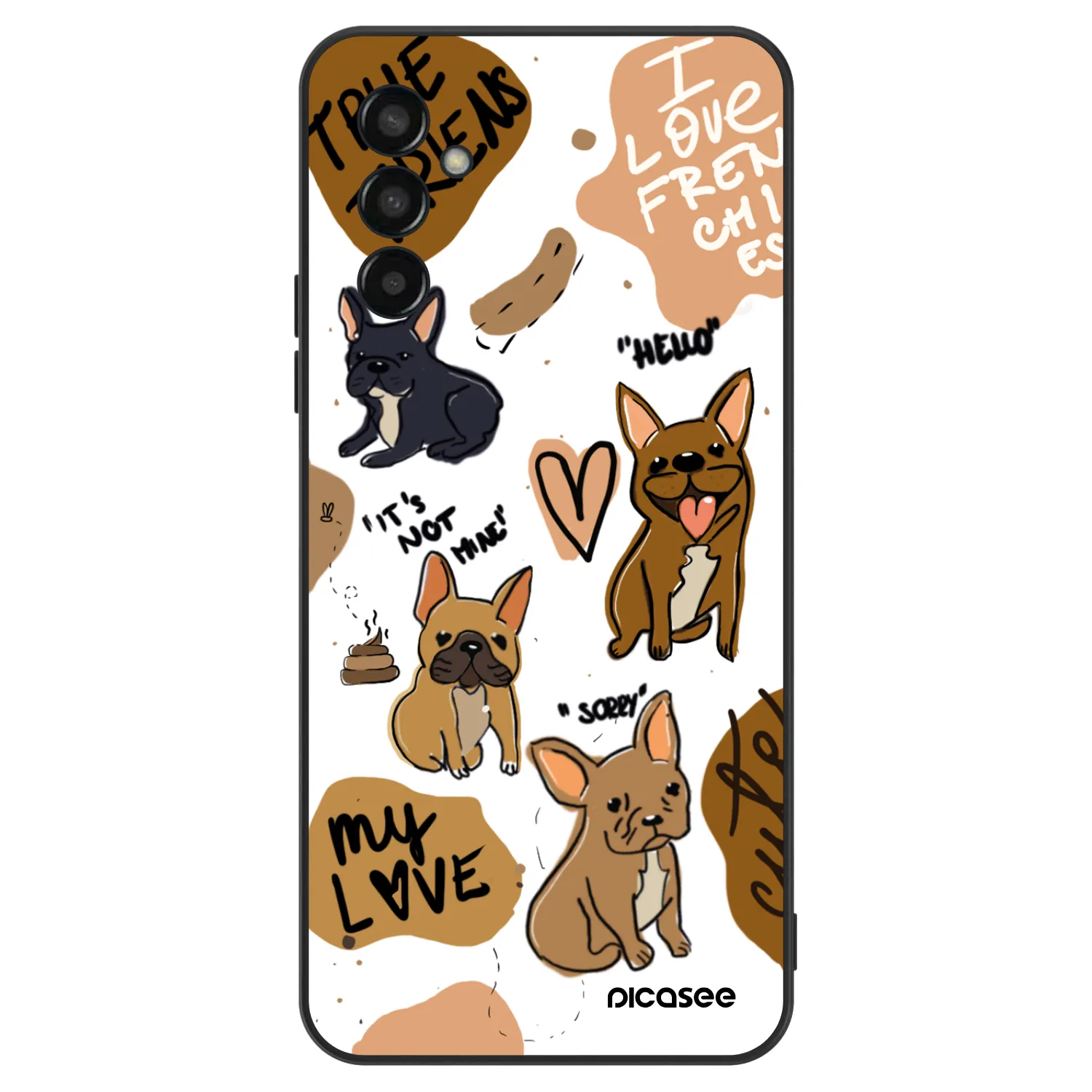 Picasee ULTIMATE CASE für Samsung Galaxy M13 M135F - Frenchies