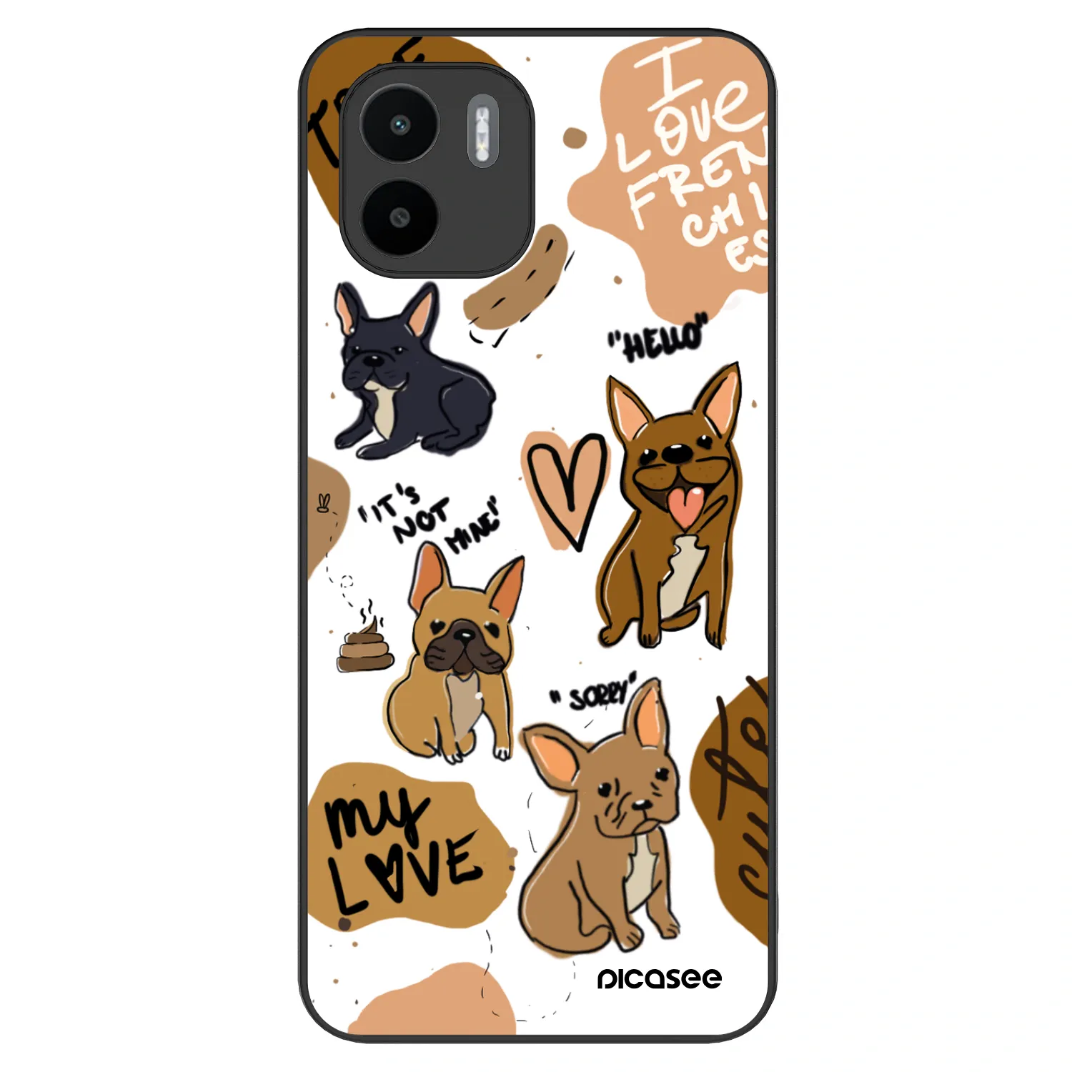 Picasee ULTIMATE CASE für Xiaomi Redmi A2 - Frenchies