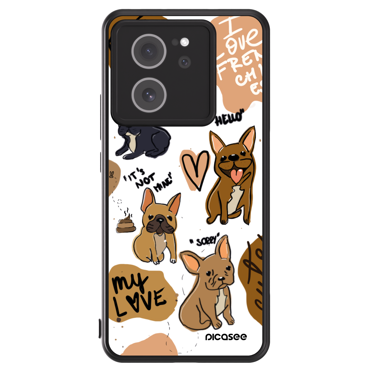 Picasee ULTIMATE CASE für Xiaomi 13T Pro - Frenchies