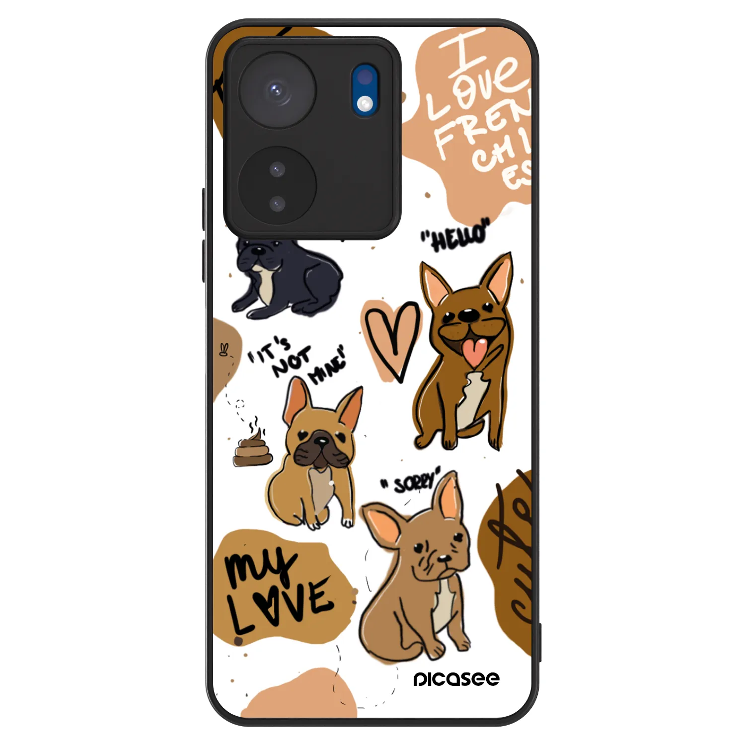 Picasee ULTIMATE CASE für Xiaomi Redmi 13C 4G - Frenchies