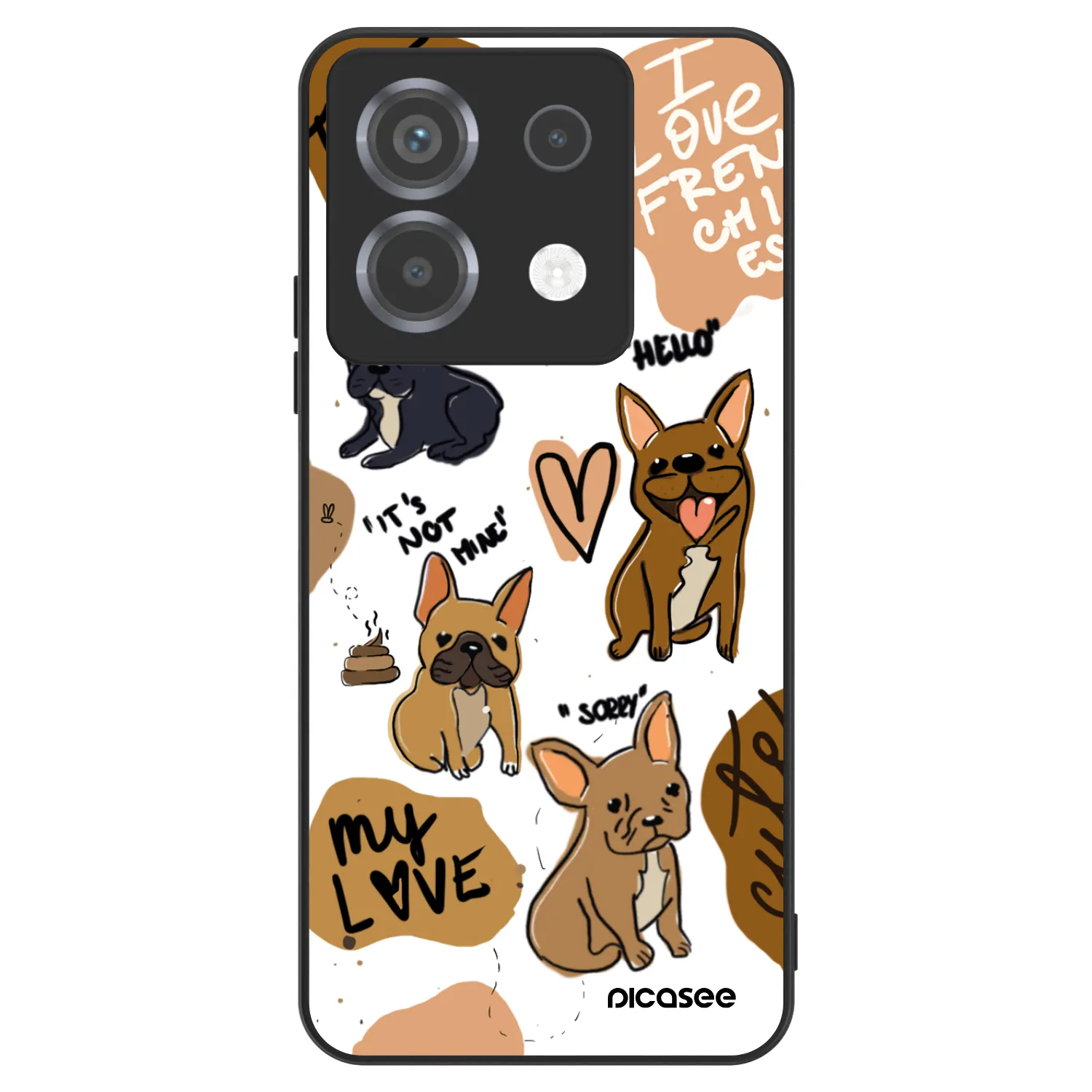 Picasee ULTIMATE CASE für Xiaomi Poco X6 - Frenchies