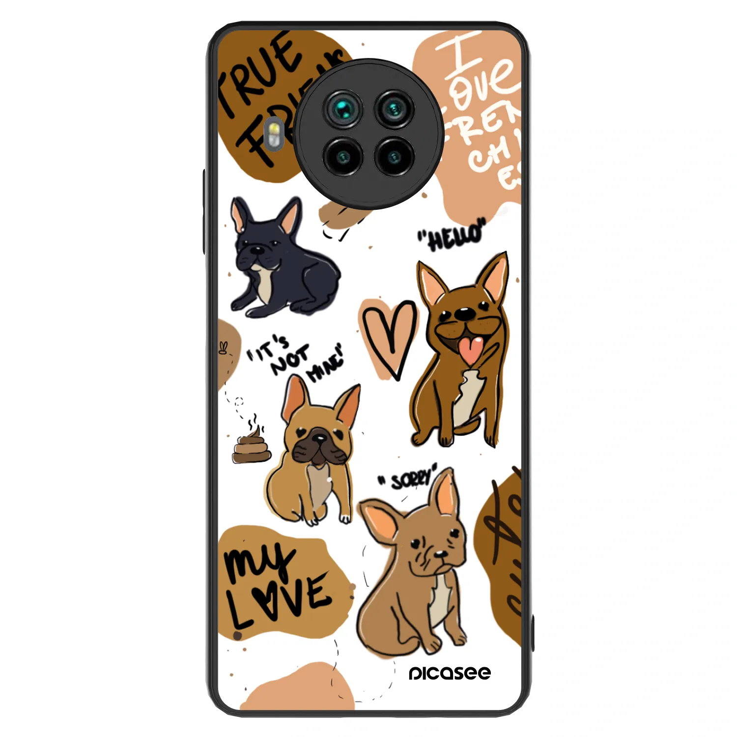 Picasee ULTIMATE CASE für Xiaomi Mi 10T Lite - Frenchies