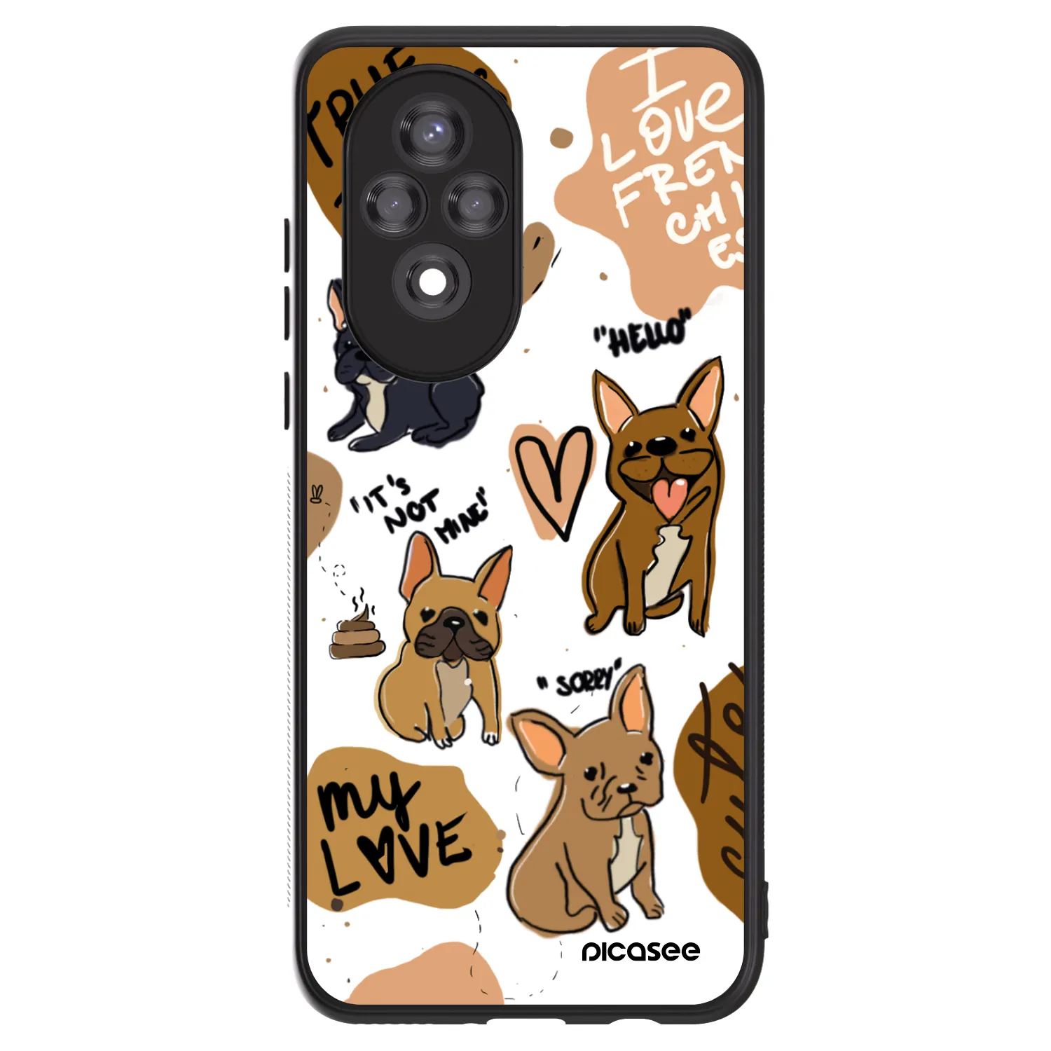 Picasee ULTIMATE CASE für Honor 200 Pro 5G - Frenchies