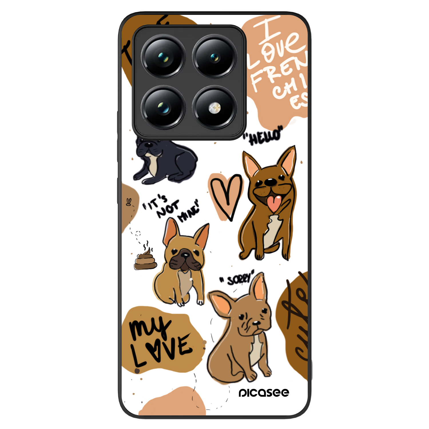 Picasee ULTIMATE CASE für Xiaomi 14T - Frenchies