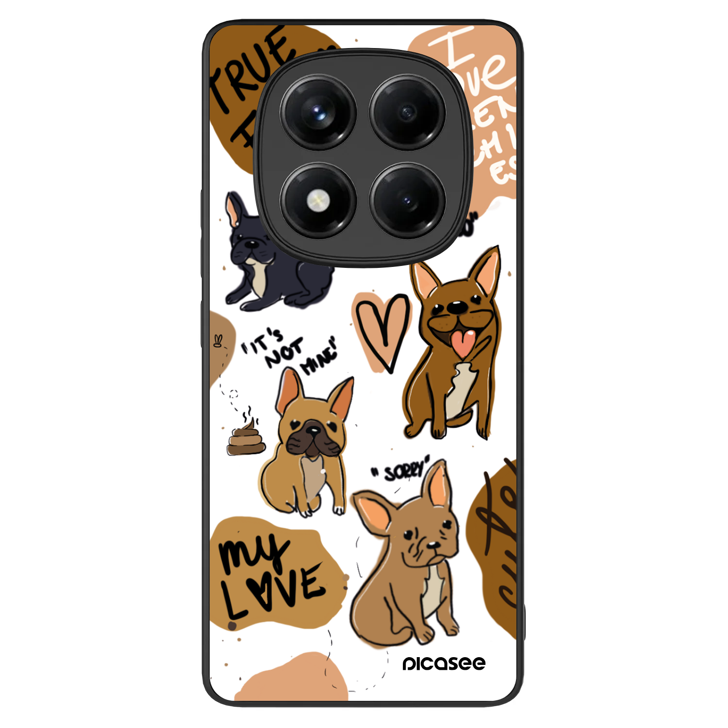 Picasee ULTIMATE CASE für Xiaomi Redmi Note 14 Pro 4G - Frenchies