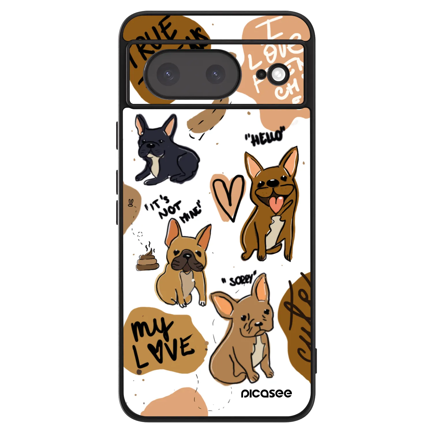 Picasee ULTIMATE CASE für Google Pixel 8a - Frenchies