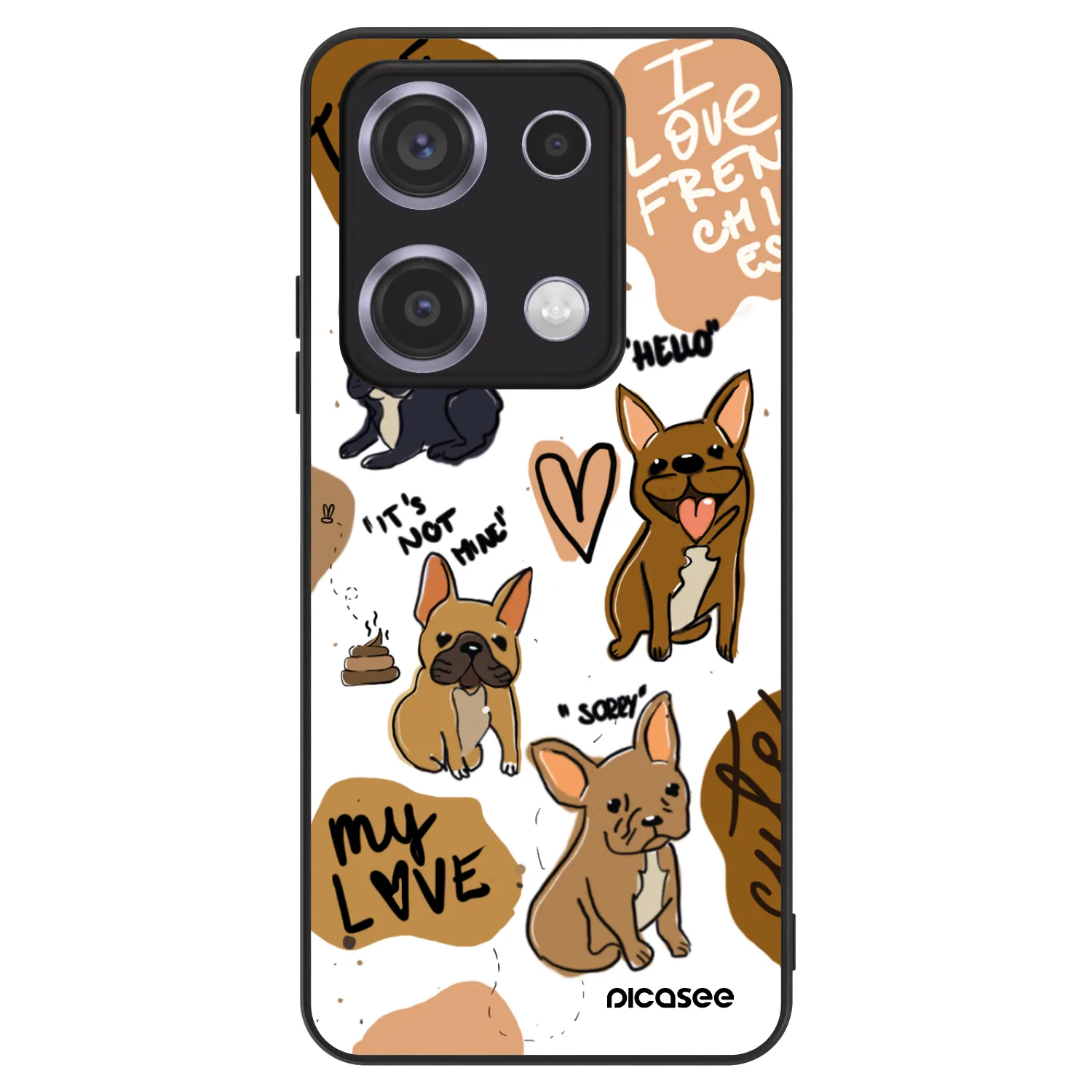 Picasee ULTIMATE CASE für Xiaomi Redmi Note 14S - Frenchies