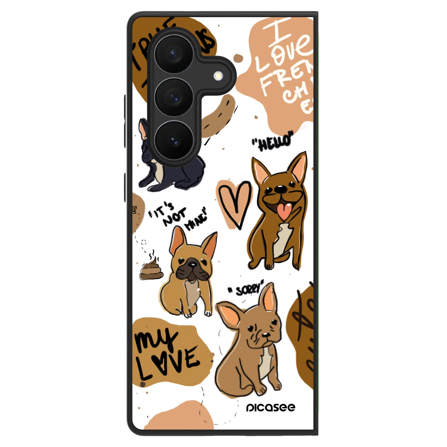 Picasee ULTIMATE CASE für Samsung Galaxy Z Fold7 5G - Frenchies