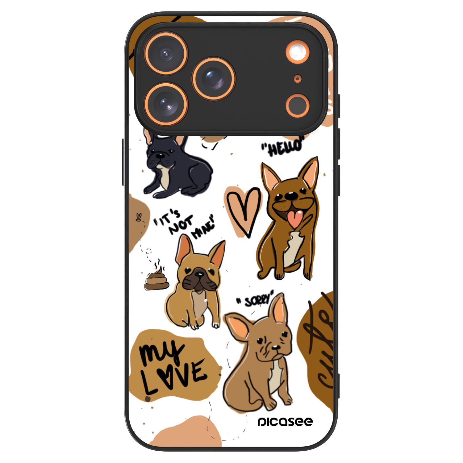 Picasee ULTIMATE CASE für Apple iPhone 17 Pro Max - Frenchies