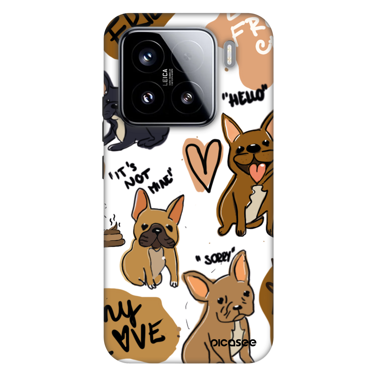 Picasee Fashion Case für Xiaomi 15 - Frenchies
