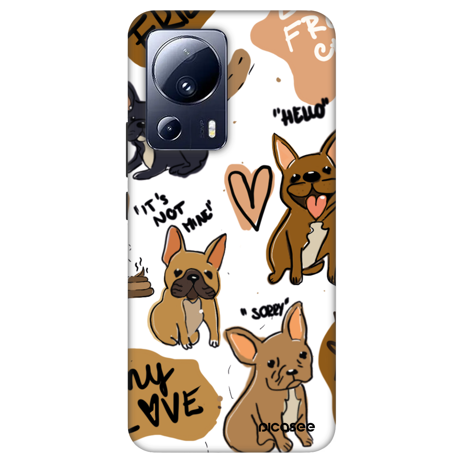 Picasee Fashion Case für Xiaomi 13 Lite - Frenchies