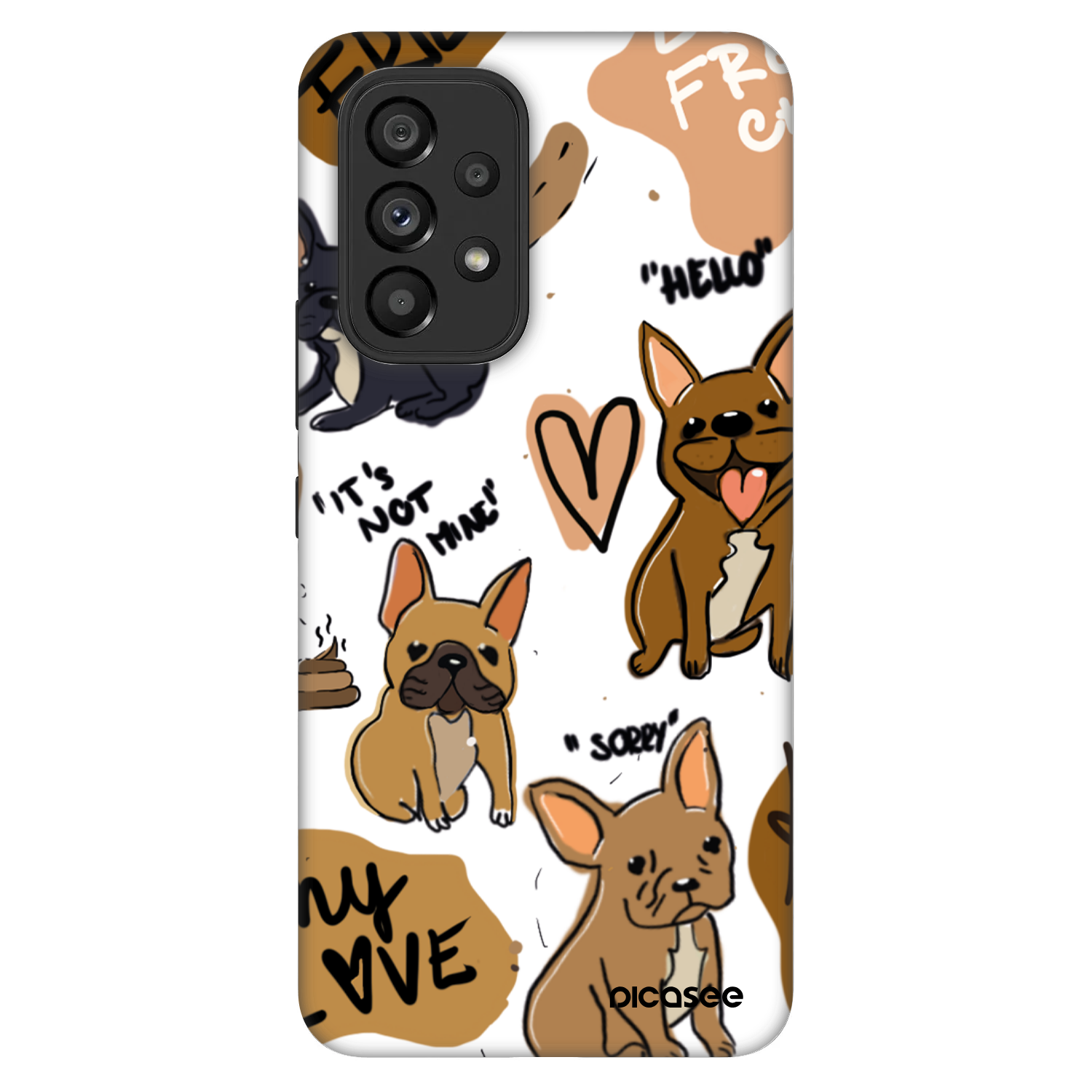 Picasee Fashion Case für Samsung Galaxy A53 5G A536 - Frenchies