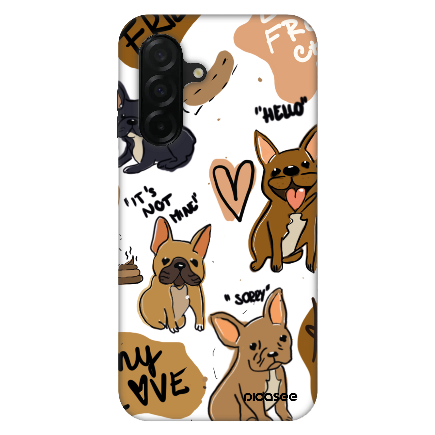 Picasee Fashion Case für Samsung Galaxy A26 5G A266B - Frenchies