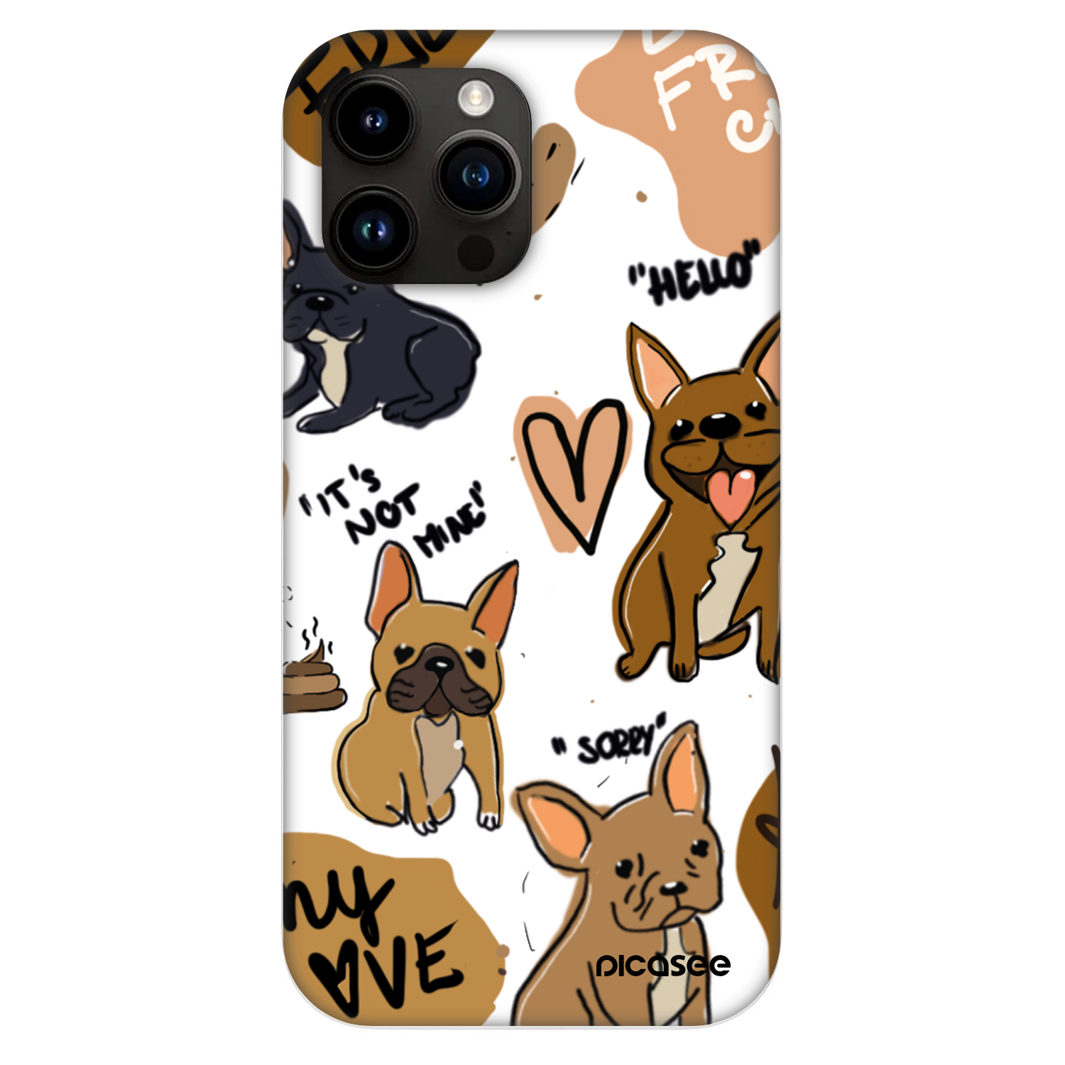 Picasee Fashion Case MagSafe für Apple iPhone 13 Pro Max - Frenchies