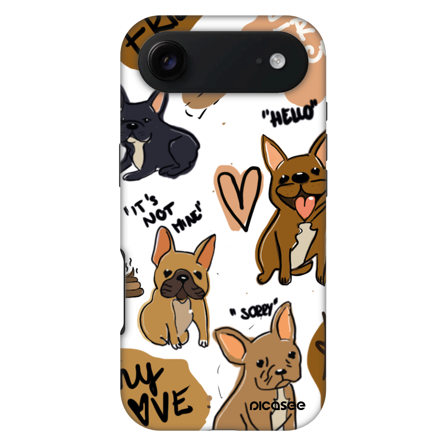 Picasee Fashion Case MagSafe für Apple iPhone Air - Frenchies