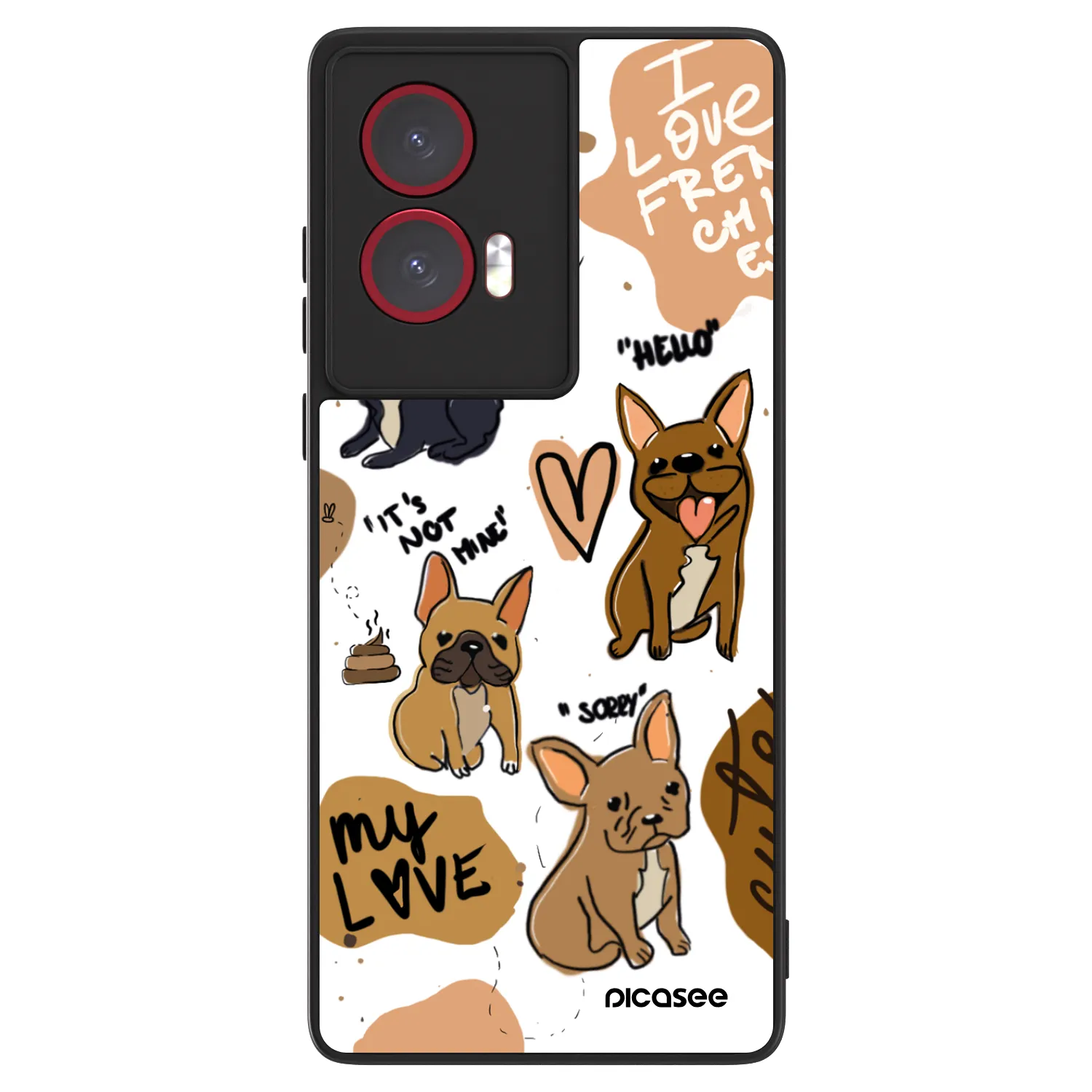 Picasee ULTIMATE CASE für Motorola Edge 50 Fusion - Frenchies