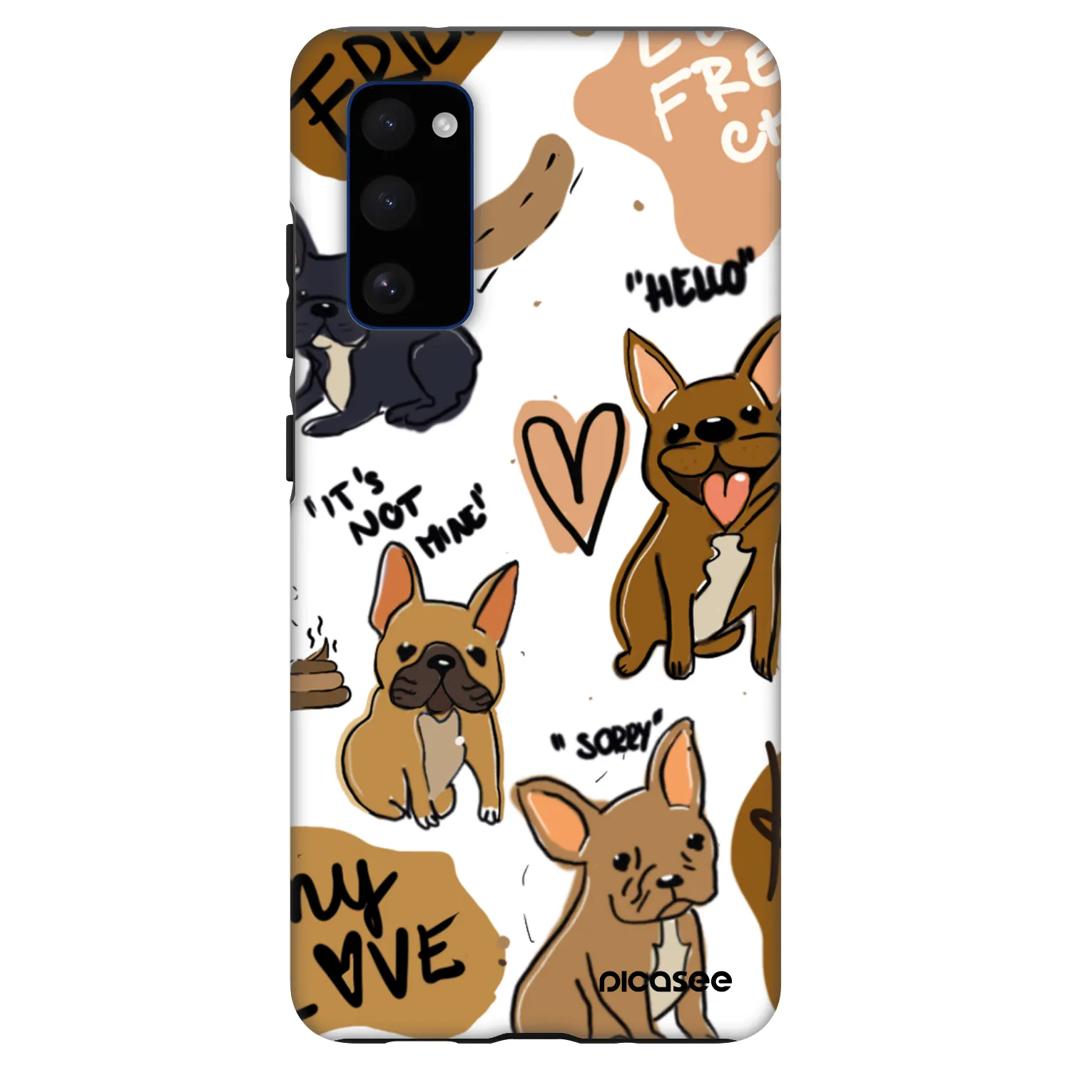 Picasee Fashion Case für Samsung Galaxy S20 FE - Frenchies