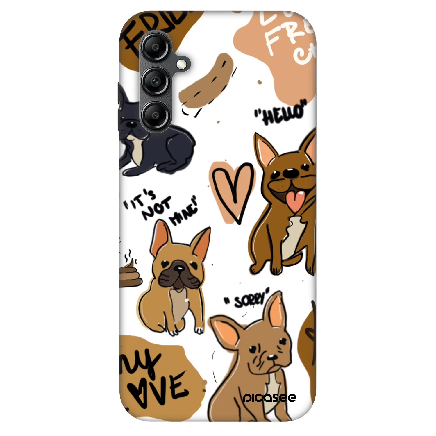 Picasee Fashion Case für Samsung Galaxy A16 4G - Frenchies