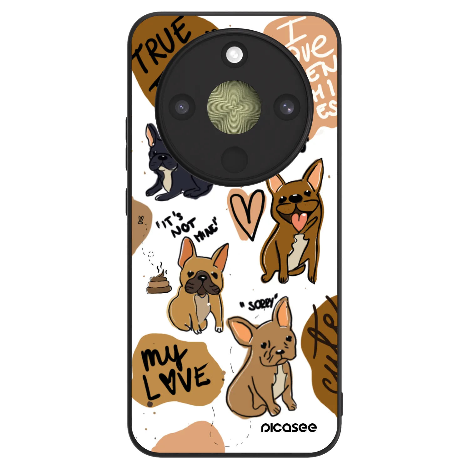 Picasee ULTIMATE CASE für Honor Magic8 Lite 5G - Frenchies