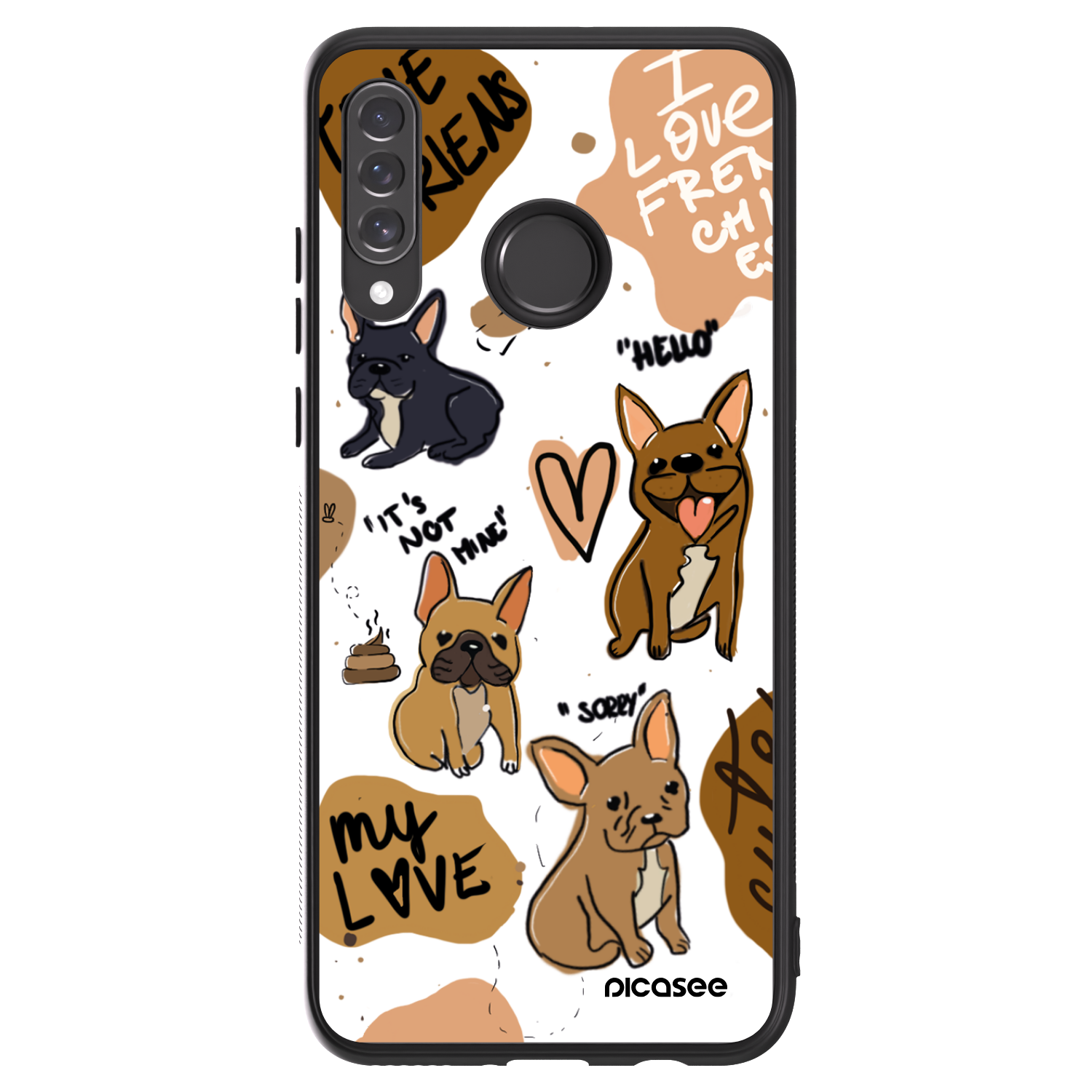 Picasee ULTIMATE CASE für Huawei P30 Lite - Frenchies